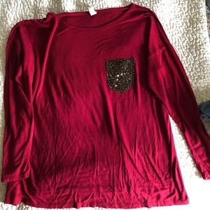 Boutique sequin long sleeve